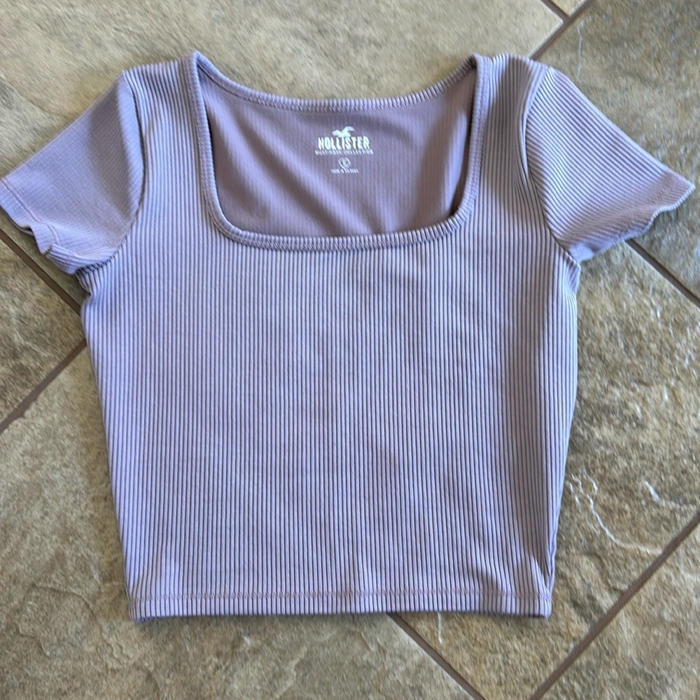 Mauve Purple Hollister Top
